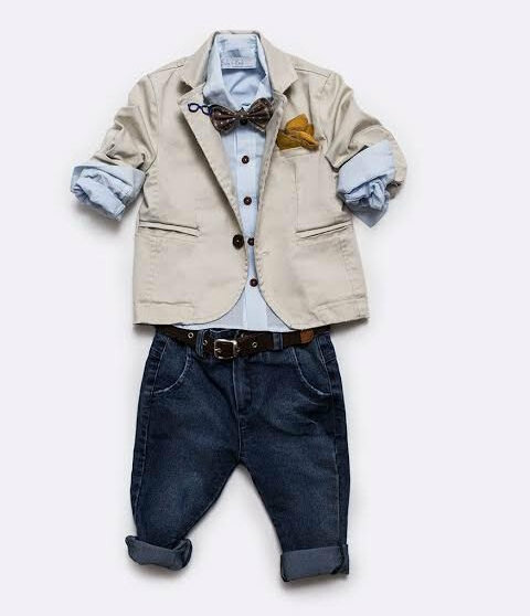 ecru wedding shuit, boys clothing, ecru jean suit and boys dress pants