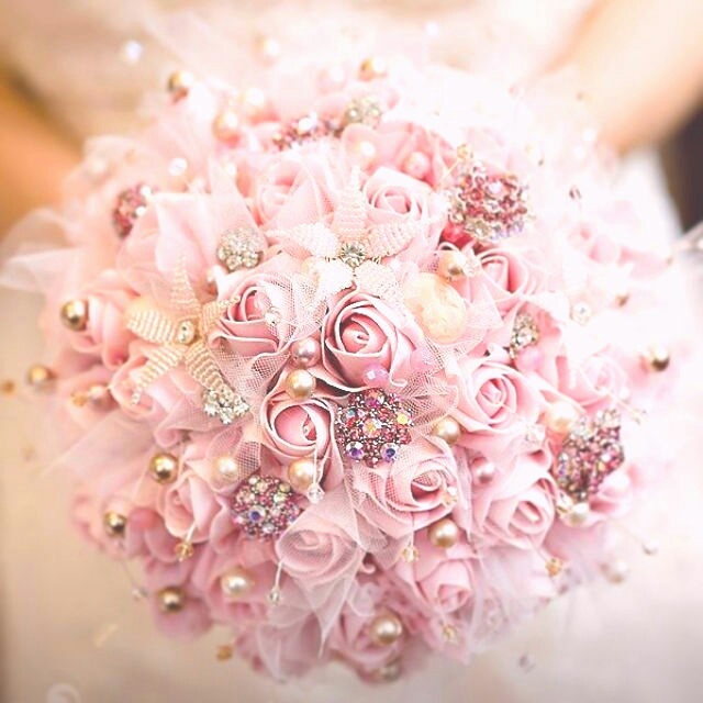 flower, girly, jewel and beautiful