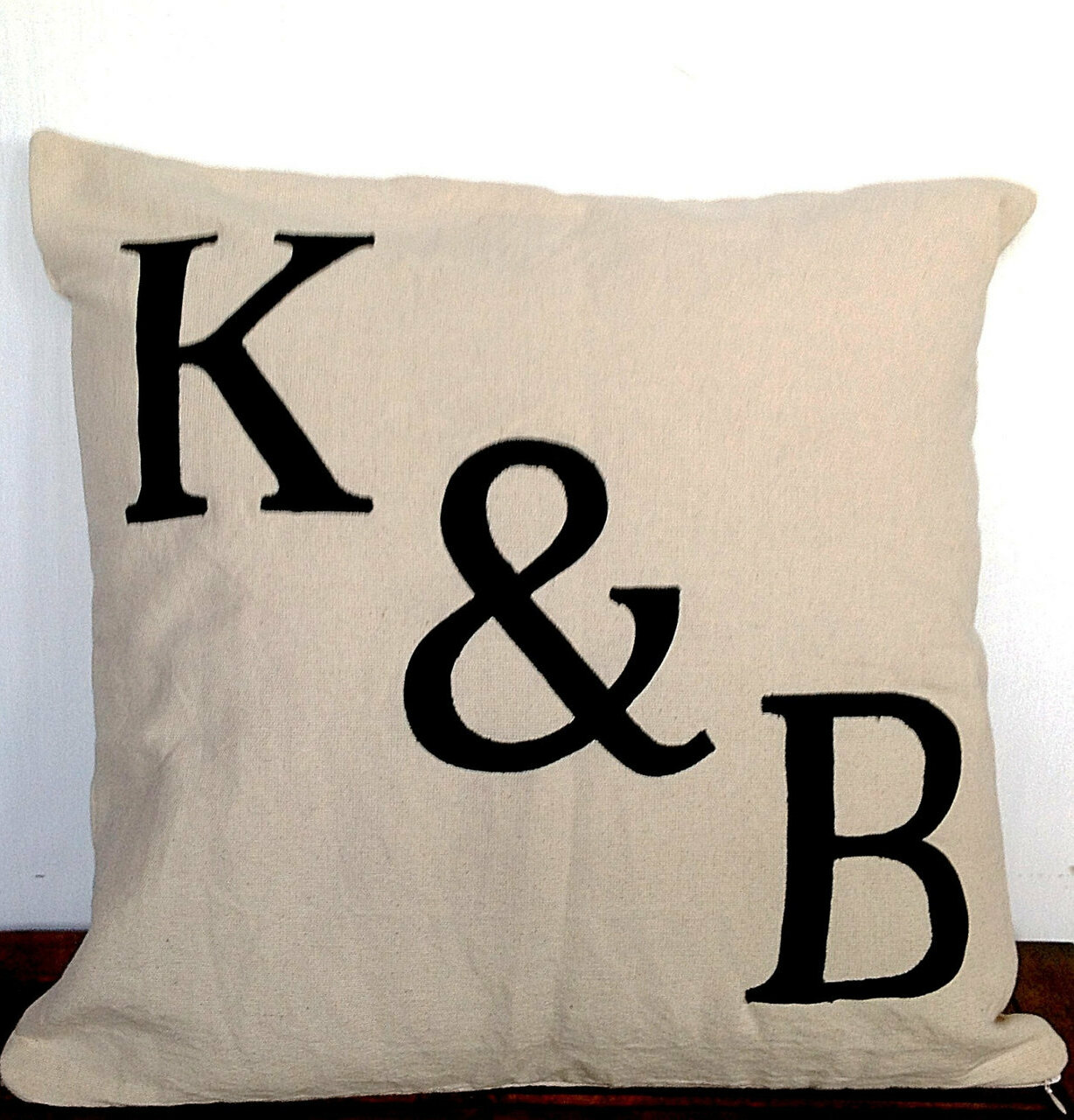 birthday gift, wedding registry, wedding gift ideas and cream wedding pillow