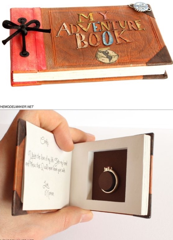 up, proposal, disney and ring