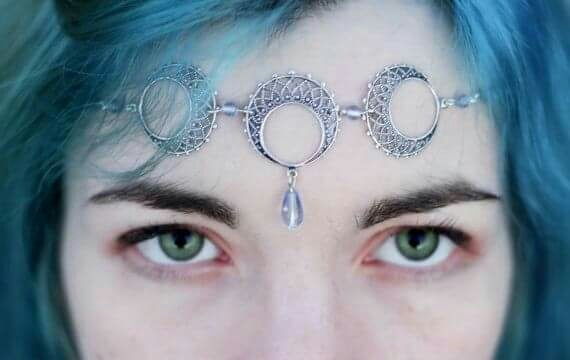 goddess, pagan and moon