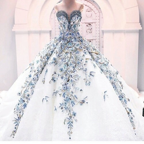 big dress, Dream, dress and cute