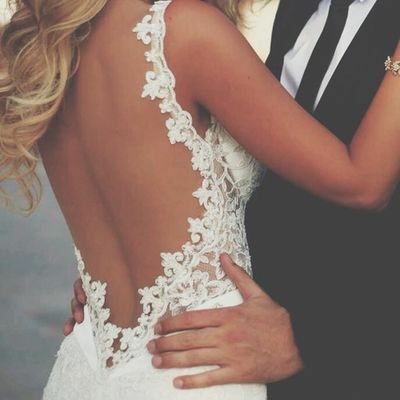 low back dress, dress and lace