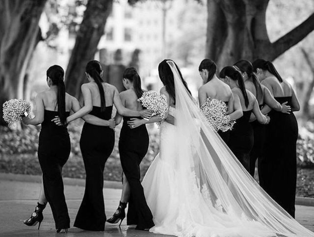 black, girls, dress and daydream