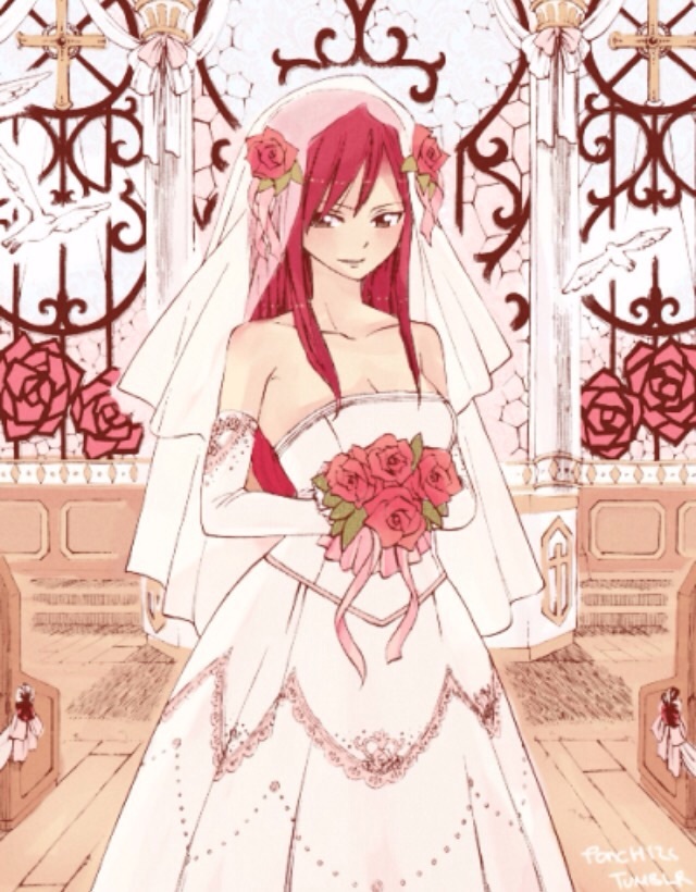 anime, erza, fairy tail and manga