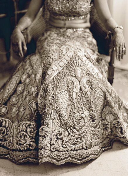 Elizabeth Messina, wedding dress and still life