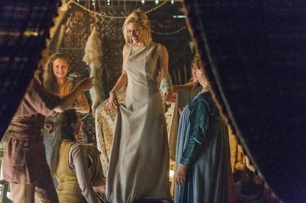 shieldmaiden, rollo and kathryn winnick