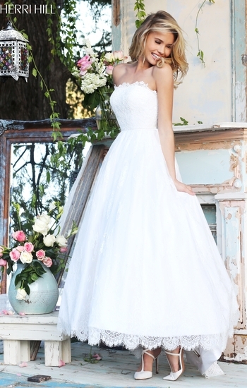 beautiful, sherri hill and flowers