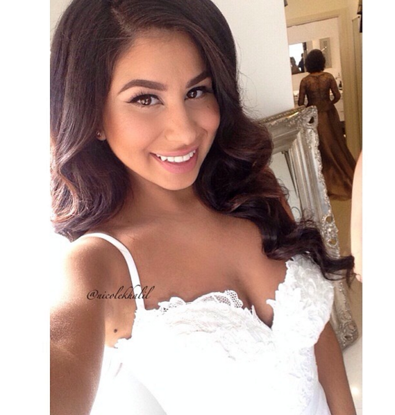 dress, fashion, outfit and curly hair