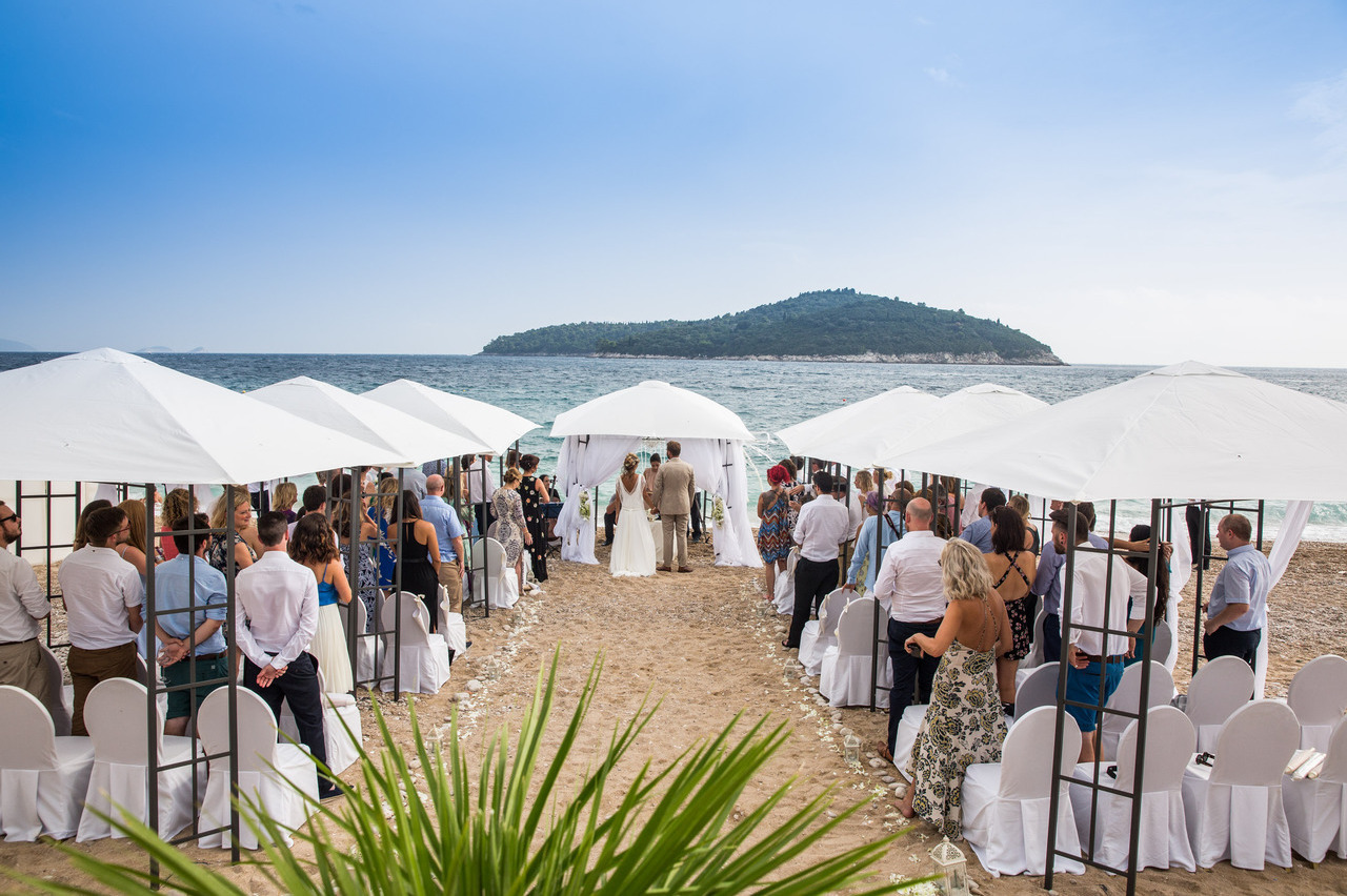 beach, marry abroad, dubrovnik and sea
