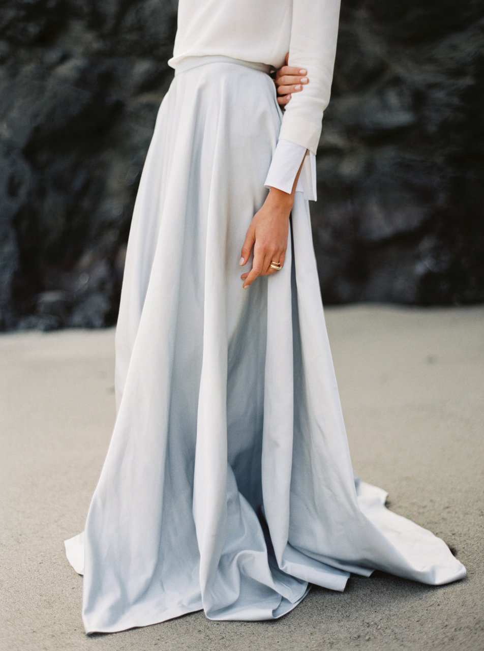 pale blue, gown, dress and wedding dress
