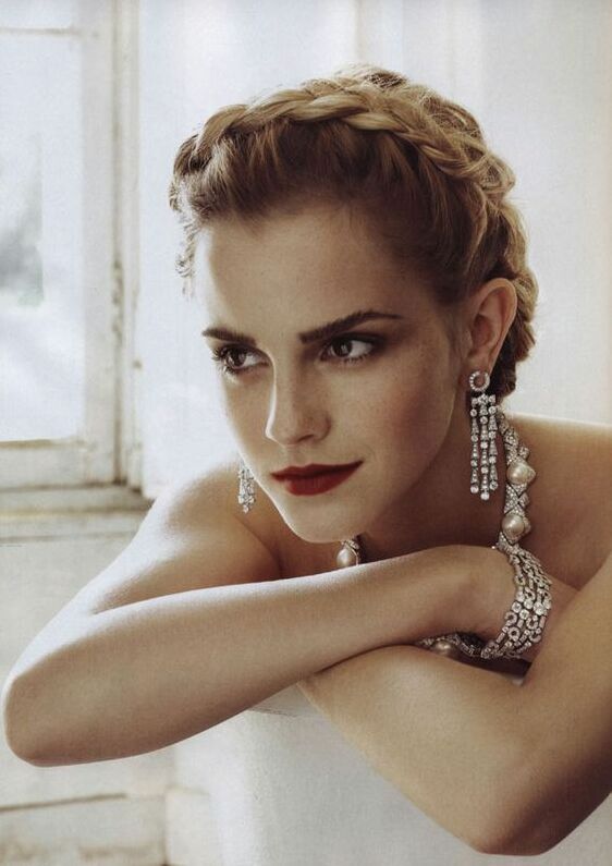 emma watson and weddinglook