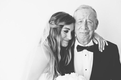 dad, wife and cute