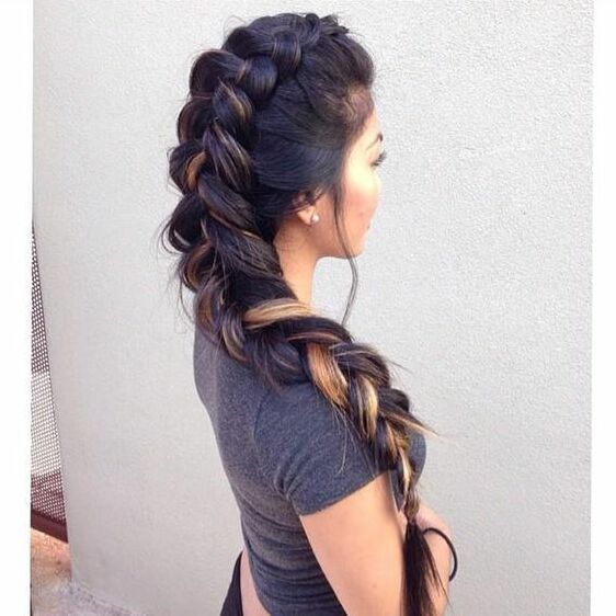 frisur, braid, hairstyle and girl
