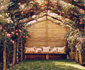 garden, romantic and outdoor