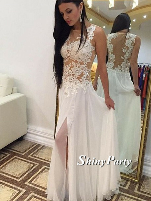 Prom, formal, long and shinyparty
