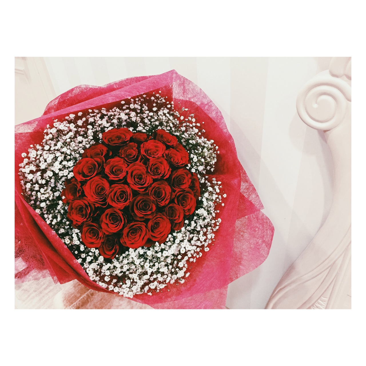 rose, red, 27 and flowers