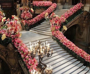 stairs, roses and amazing