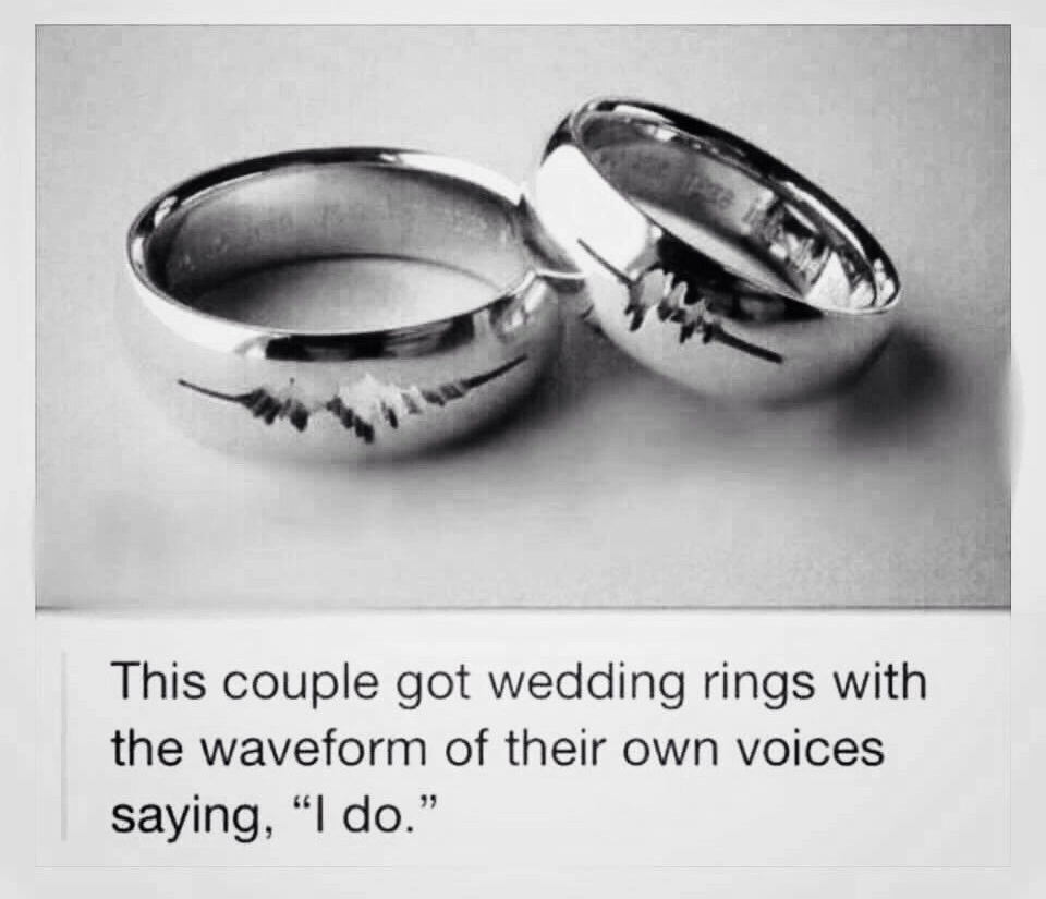 rings, waveform, couple and voice