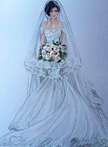 رَسْم, فستان, drawing and beautiful
