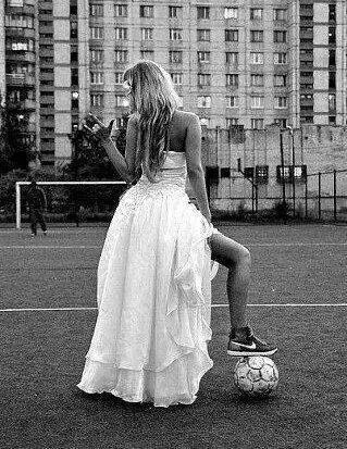 love, football girls and pation