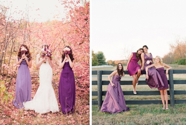 dress, bridesmaid and berry