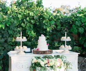 cake, food and outdoor wedding