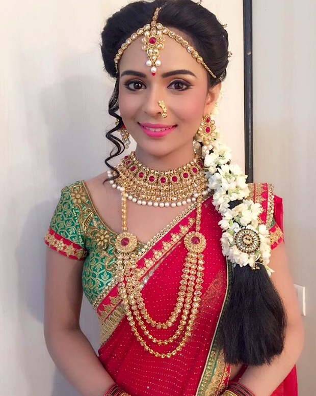 bride, india, makeup and indian