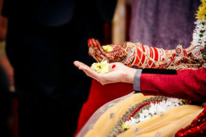 love, indian wedding and gold