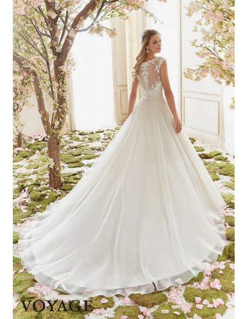 cap sleeve, mori lee, wedding dress and ballgown
