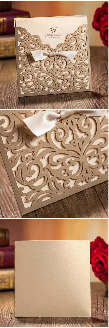 wedding invitations and en