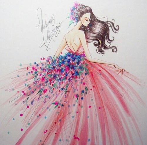 Prom, haircolor, art and princess
