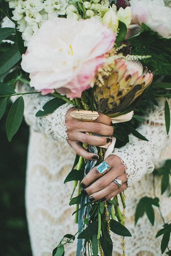 jewels, photography, ring and flowers