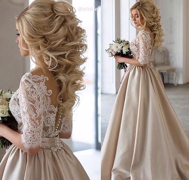 glamour, bride, dress and wife
