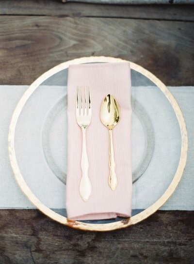 table, blush pink and dinner