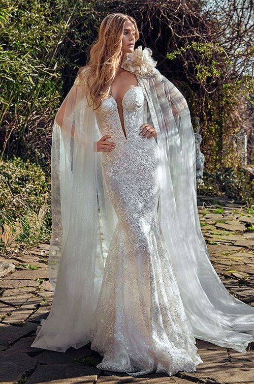 wedding gown, lahav couture, white wedding dress and galia lahav