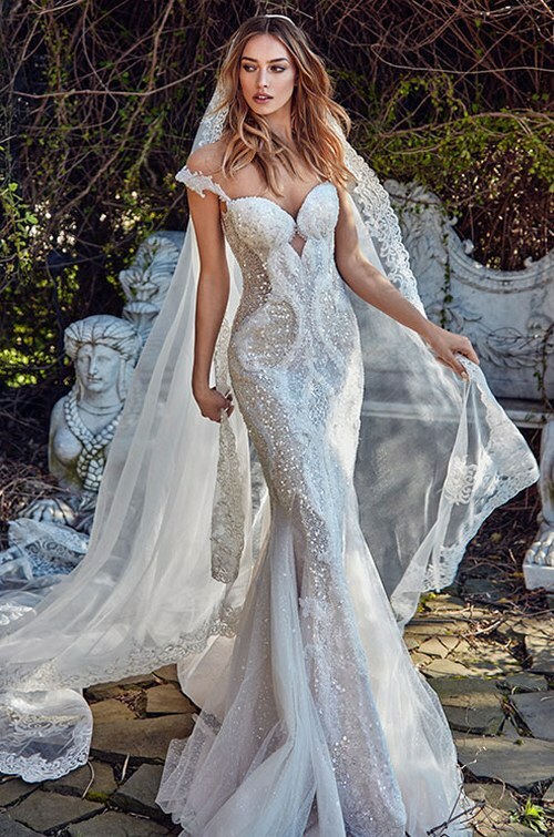 white wedding dress, wedding dress, galia lahav and wedding gown