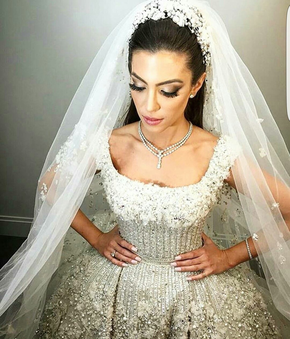 veil, wedding dress, bride and elie saab