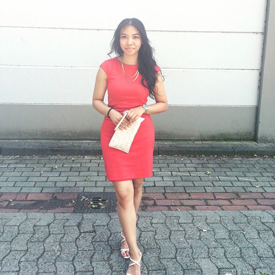 Michael Kors, bridesmaid, curls and fit