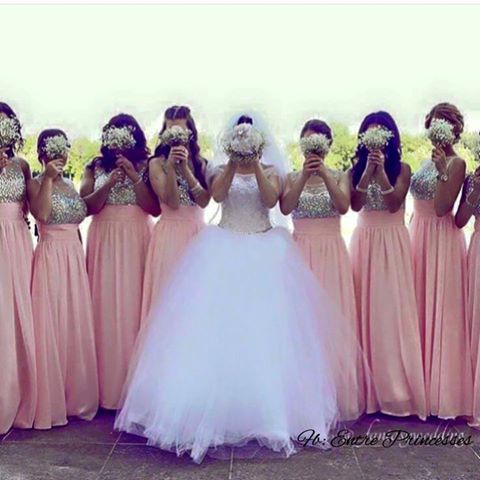married, dress, pink and jour j