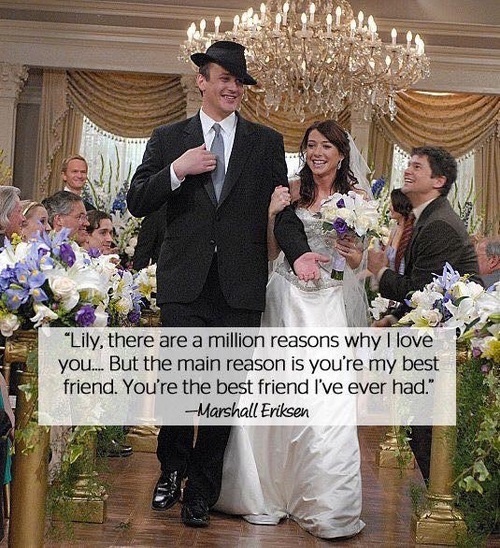 how i met your mother, lily, marshall and himym