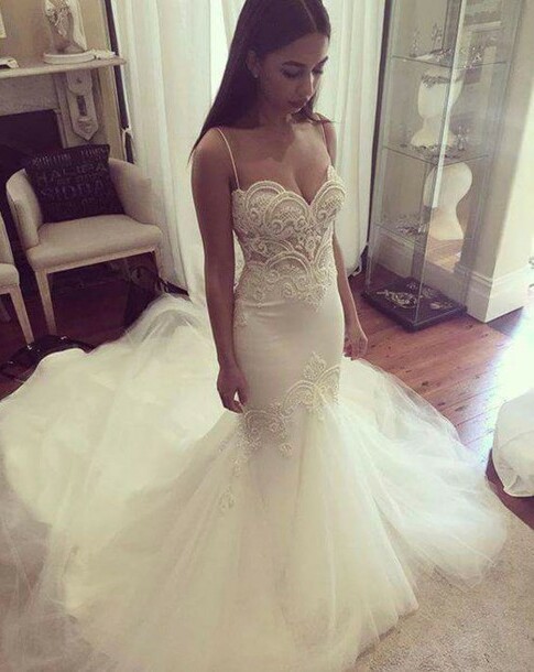 spaghetti strap, new design, appliqués and lace