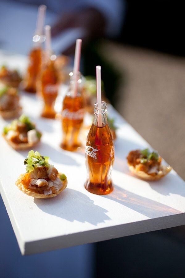 delicious, food, Chicken and canapes