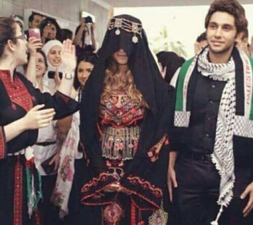 arabian, palestine and bride