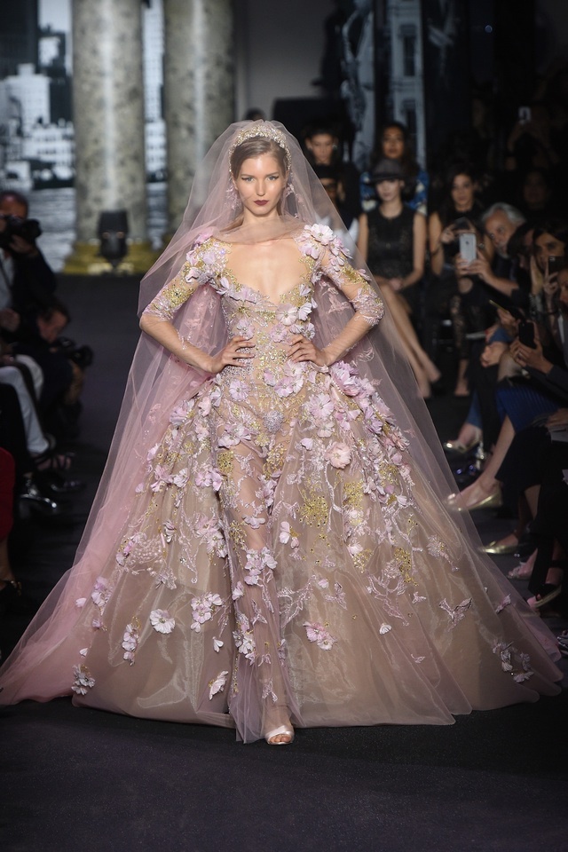 fashion, bride, elie saab and f w