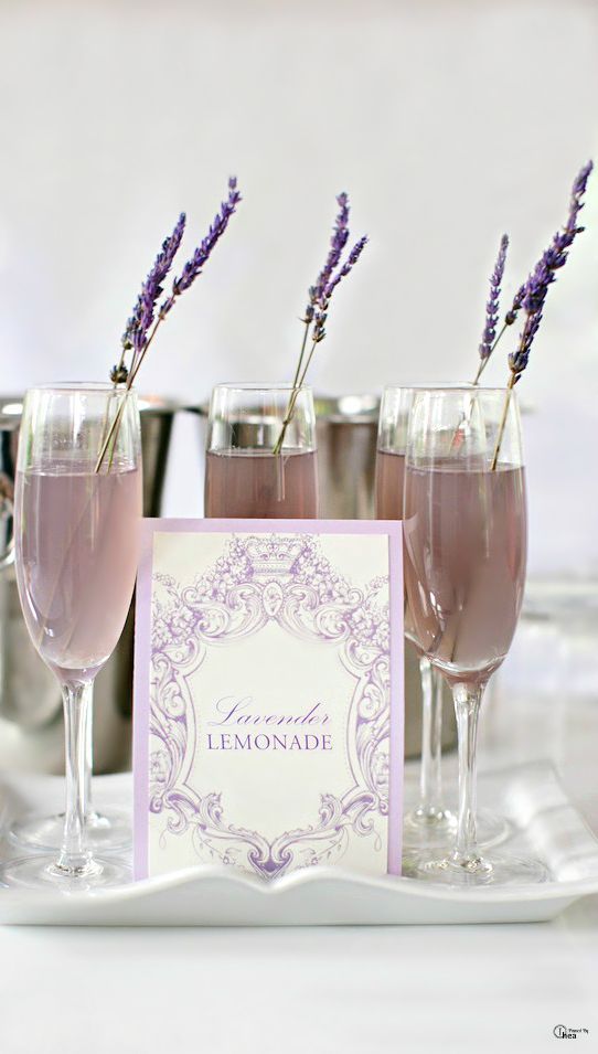 lavender, drink, party and lemonade