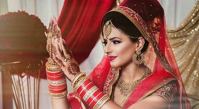 indian, makeup and jewellery