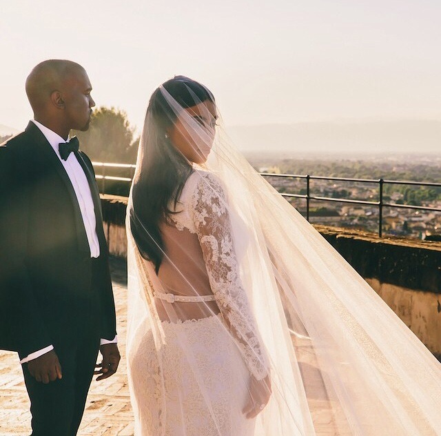 kanye west, kim kardashian and cute couple