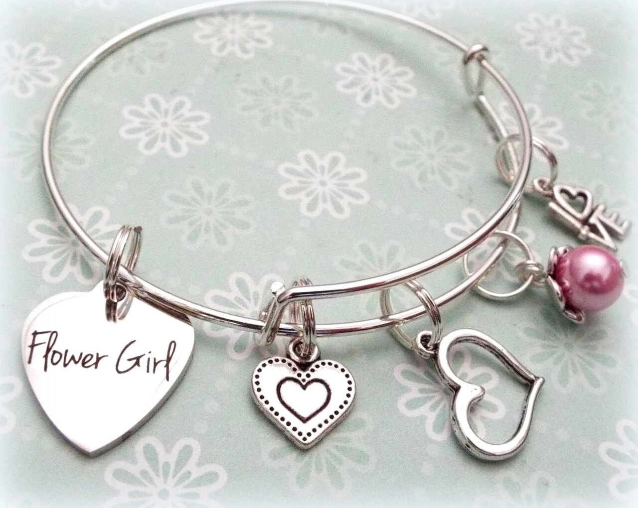 flower girl gift, junior flower girl, gifts from bride and bridal gifts