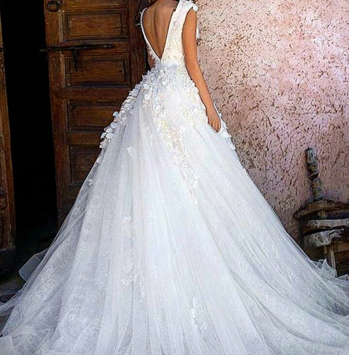 elegant, long, dress and no back